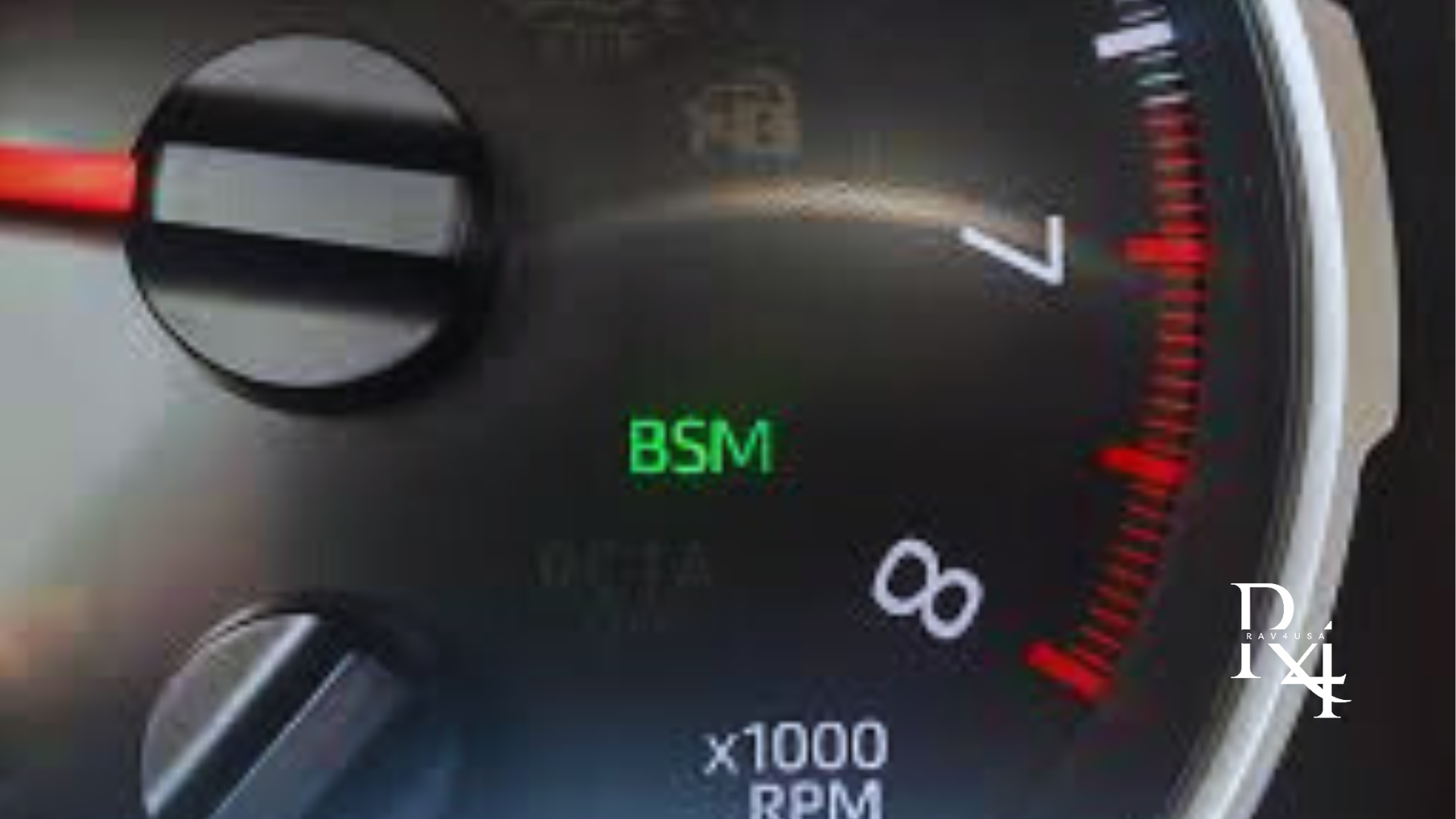 Toyota RAV4 Blind Spot Monitor (BSM) Demystified