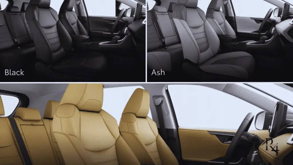 2025 Toyota RAV4 Interior Colors & Materials